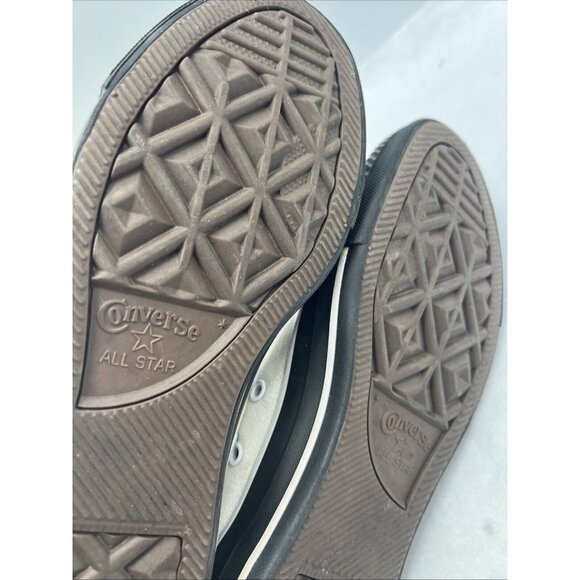 Converse Chucks Pride Sneakers Mens 4 Womens 6 Custom Made Black White Rainbow - Picture 12 of 14